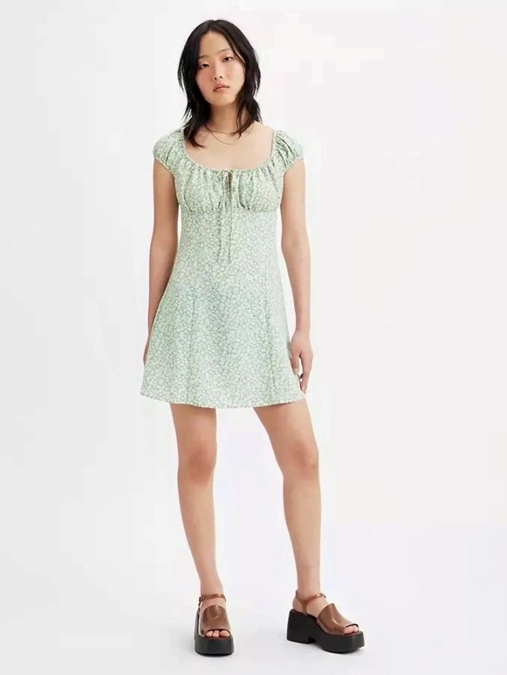 Levi's Clementine Cap Sleeve Mini Dress